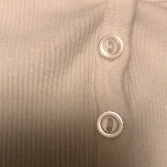 White fitted cardigan - Picture 2 of 4